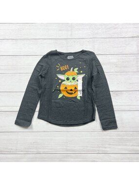 Star Wars Jumping Beans Girls Long Sleeve Halloween T-Shirt Pumpkin NWT 7